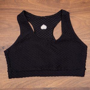 Booty by Brabants Croco Skin Top - Black